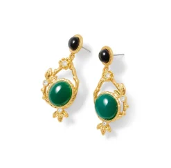 The Met Store Japanese Imari Collar Necklace and Linear Drop Earrings Set* Jewelry Sets