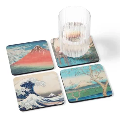 The Met Store Japanese Prints Coasters* Tableware