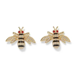 The Met Store Jeweled Bee Stud Earrings* Earrings