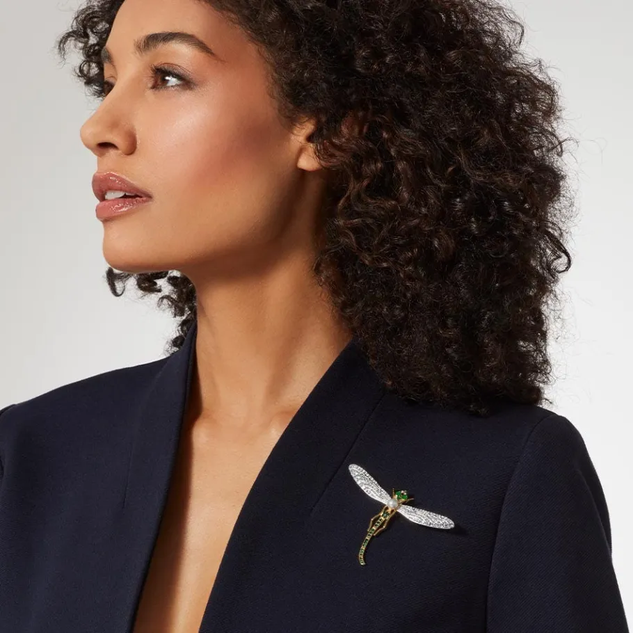 The Met Store Jeweled Dragonfly Brooch* Pins & Brooches