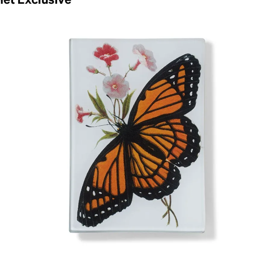 The Met Store John Derian Dark Veinlet Butterfly Mini Decoupage Tray* Decorative Accents