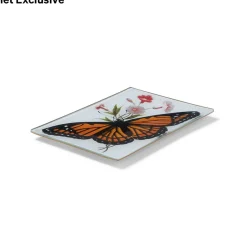 The Met Store John Derian Dark Veinlet Butterfly Mini Decoupage Tray* Decorative Accents