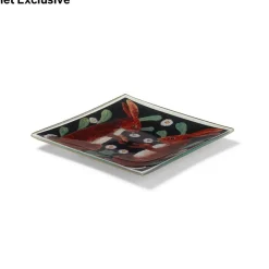 The Met Store John Derian Two Hares Decoupage Vide Poche* Decorative Accents