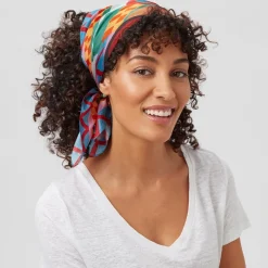 The Met Store Johnson Three Children Silk Neckerchief* Scarves & Wraps