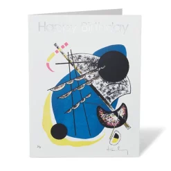The Met Store Kandinsky Small Worlds Happy Birthday Cards* Notecards & Correspondence