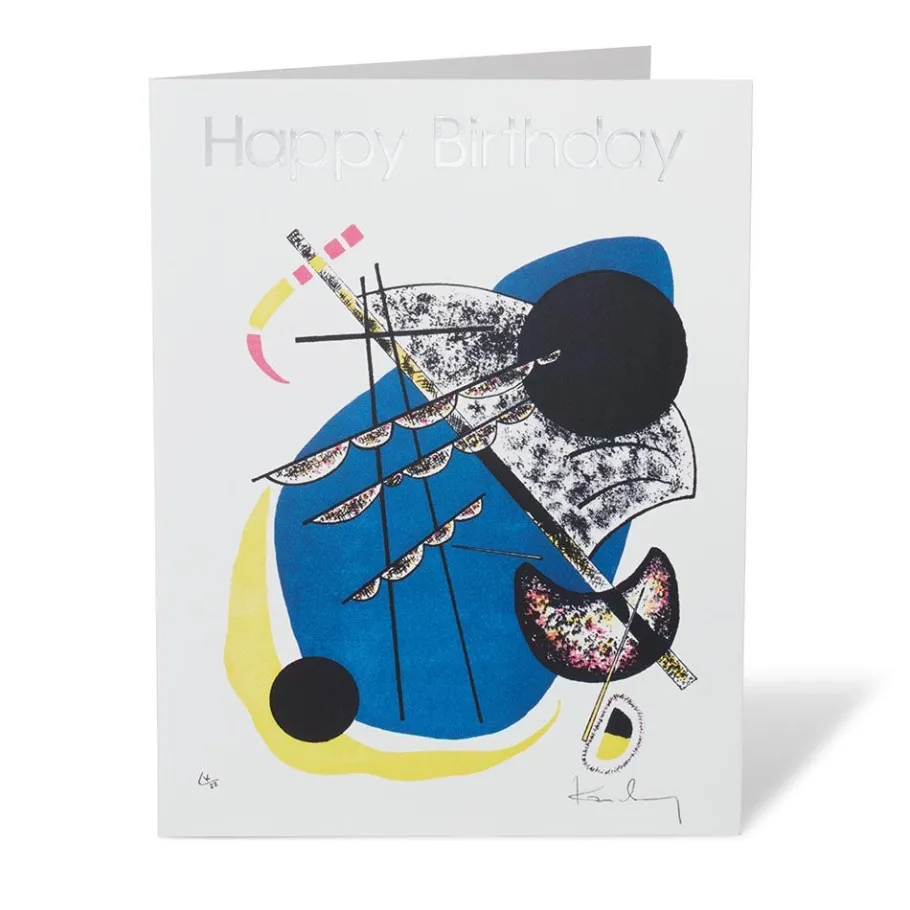 The Met Store Kandinsky Small Worlds Happy Birthday Cards* Notecards & Correspondence