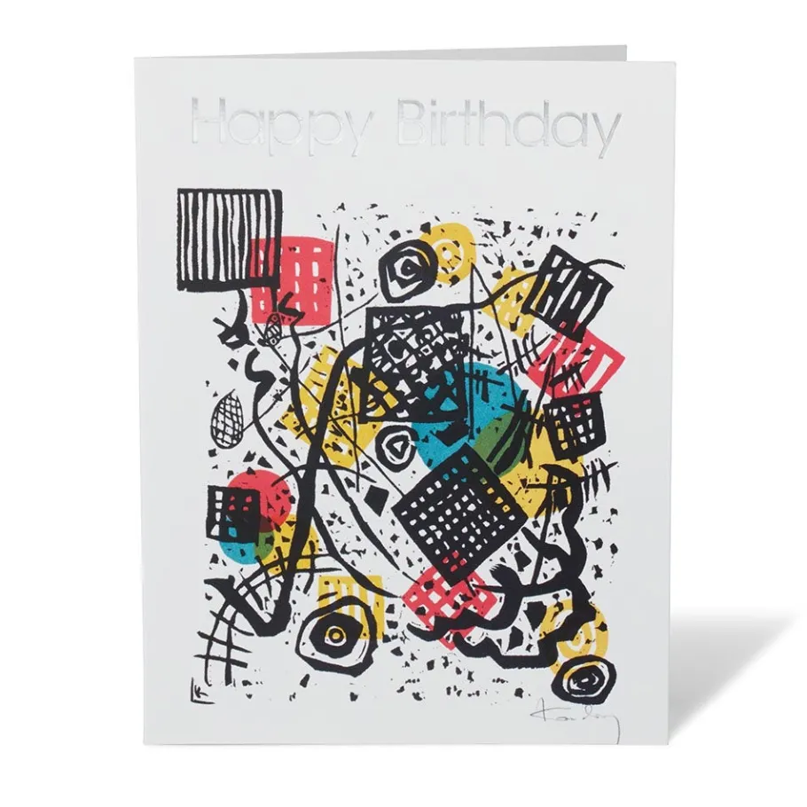 The Met Store Kandinsky Small Worlds Happy Birthday Cards* Notecards & Correspondence