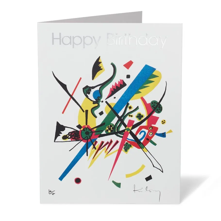 The Met Store Kandinsky Small Worlds Happy Birthday Cards* Notecards & Correspondence