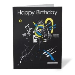 The Met Store Kandinsky Small Worlds Happy Birthday Cards* Notecards & Correspondence