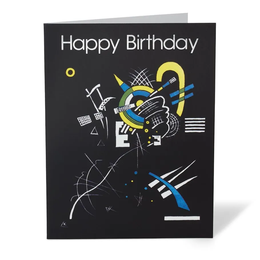 The Met Store Kandinsky Small Worlds Happy Birthday Cards* Notecards & Correspondence