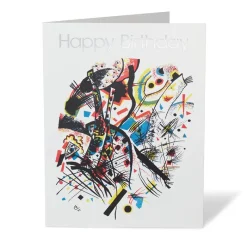 The Met Store Kandinsky Small Worlds Happy Birthday Cards* Notecards & Correspondence