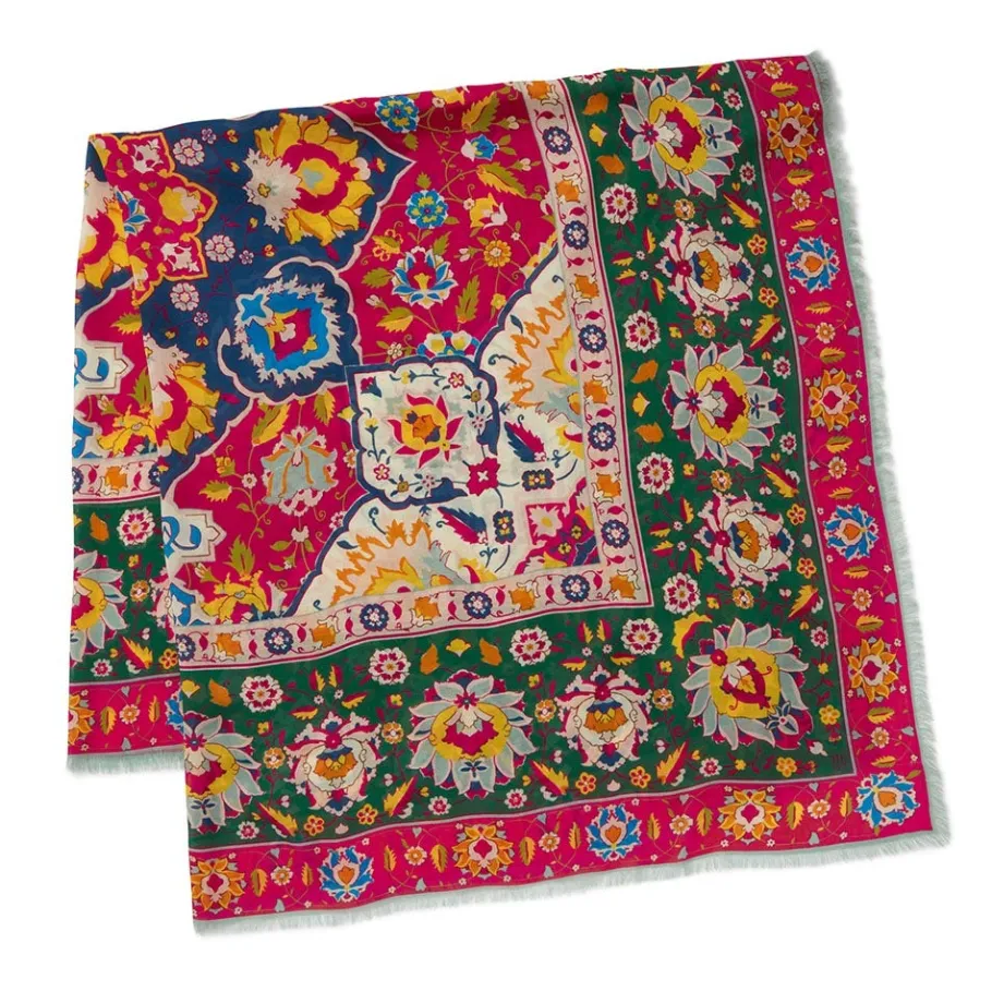 The Met Store Kashan Carpet Square Scarf* Scarves & Wraps