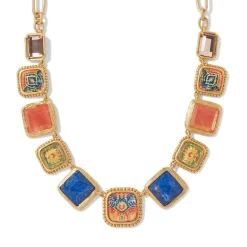 The Met Store Kashan Carpet Statement Collar Necklace* Necklaces
