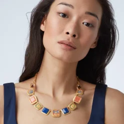 The Met Store Kashan Carpet Statement Collar Necklace* Necklaces