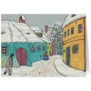 The Met Store Krenek: Houses in the Snow Holiday Cards* Holiday Cards