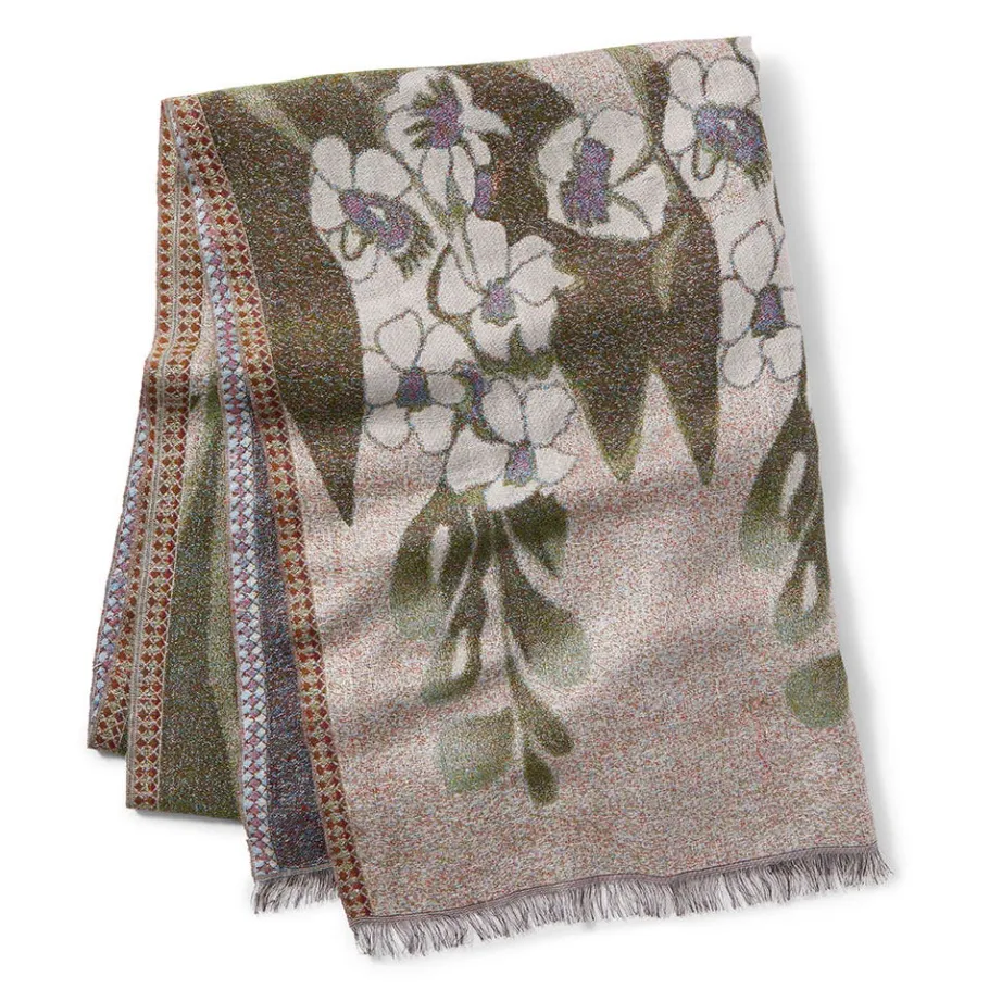 The Met Store Louis C. Tiffany Gladioli Wool-Blend Shawl* Scarves & Wraps
