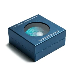 The Met Store Louis C. Tiffany Peacock Feather Paperweight* Office