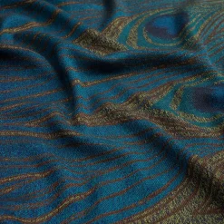 The Met Store Louis C. Tiffany Peacock Feather Wool-Blend Shawl* Scarves & Wraps