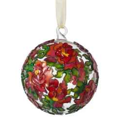 The Met Store Louis C. Tiffany Peonies Cloisonné Ornament* Ornaments