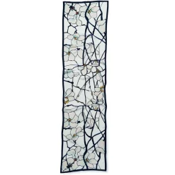 The Met Store Louis C. Tiffany White Magnolia Oblong Silk Scarf* Scarves & Wraps