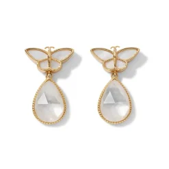 The Met Store Meiji Butterfly Drop Earrings* Earrings