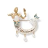 The Met Store Mermaid Baroque Pearl Brooch* Pins & Brooches