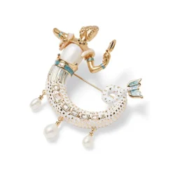 The Met Store Mermaid Baroque Pearl Brooch* Pins & Brooches