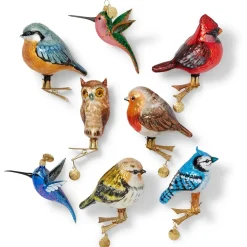 The Met Store Met Birds Handmade Glass Ornament Set* Ornaments