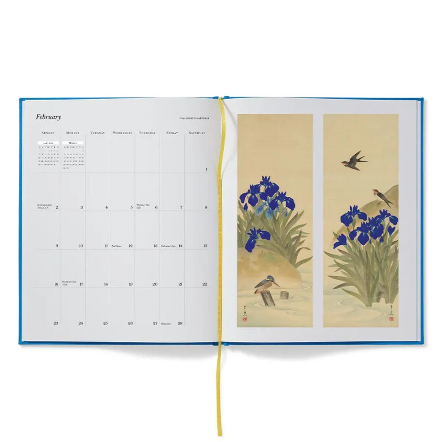The Met Store Met Irises Clothbound Monthly Calendar 2025* Calendars