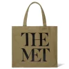 The Met Store Met Logo Canvas Tote* Bags