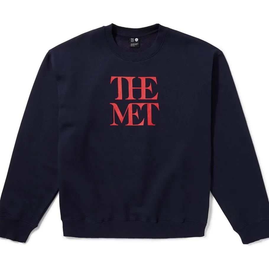 The Met Store Met Logo Crew Neck Sweatshirt* Clothing
