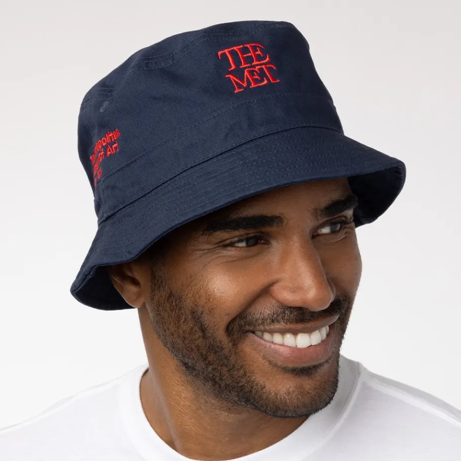 The Met Store Met Logo Unisex Bucket Hat* Small Accessories