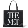 The Met Store Met Logo Vinyl Tote* Bags