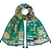 The Met Store Ming Birds and Flowering Branches Oversize Oblong Scarf* Scarves & Wraps