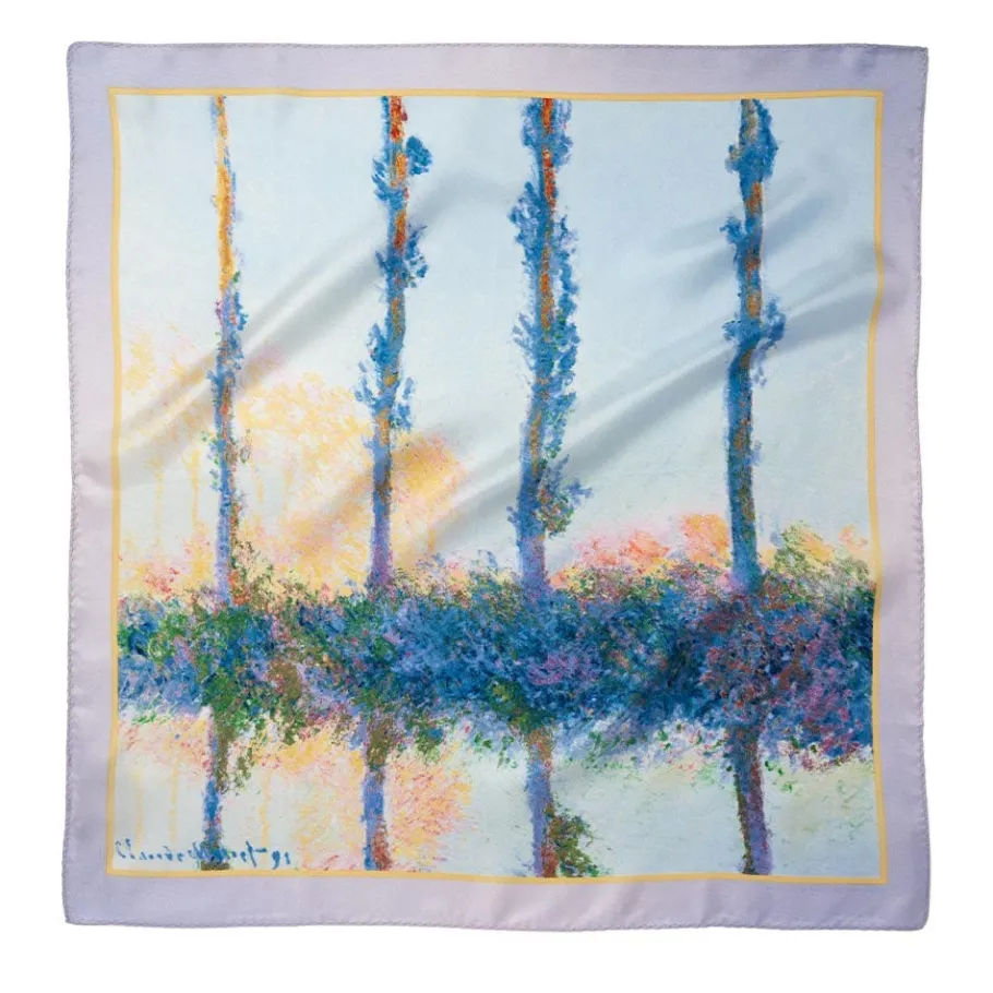 The Met Store Monet Four Trees Neckerchief* Scarves & Wraps