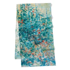 The Met Store Monet Garden at Argenteuil Oblong Silk Scarf* Scarves & Wraps
