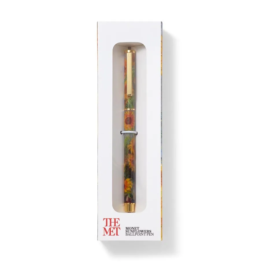 The Met Store Monet Sunflowers Ballpoint Pen* Office