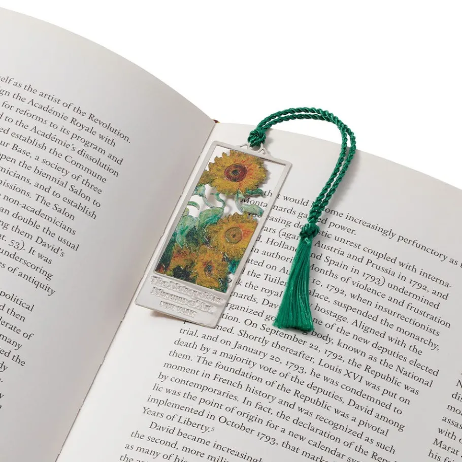 The Met Store Monet Sunflowers Bookmark* Office