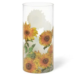 The Met Store Monet Sunflowers Glass Vase* Tableware|Decorative Accents