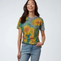 The Met Store Monet Sunflowers Women's Tee* Clothing