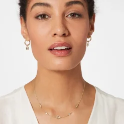 The Met Store Moon and Star Hoop Earrings* Earrings