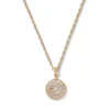 The Met Store Mother-of-Pearl Mosaic T-Bar Pendant Necklace* Necklaces