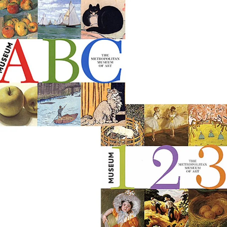 The Met Store Museum 123 and Museum ABC Book Set*Kids Kids' Books