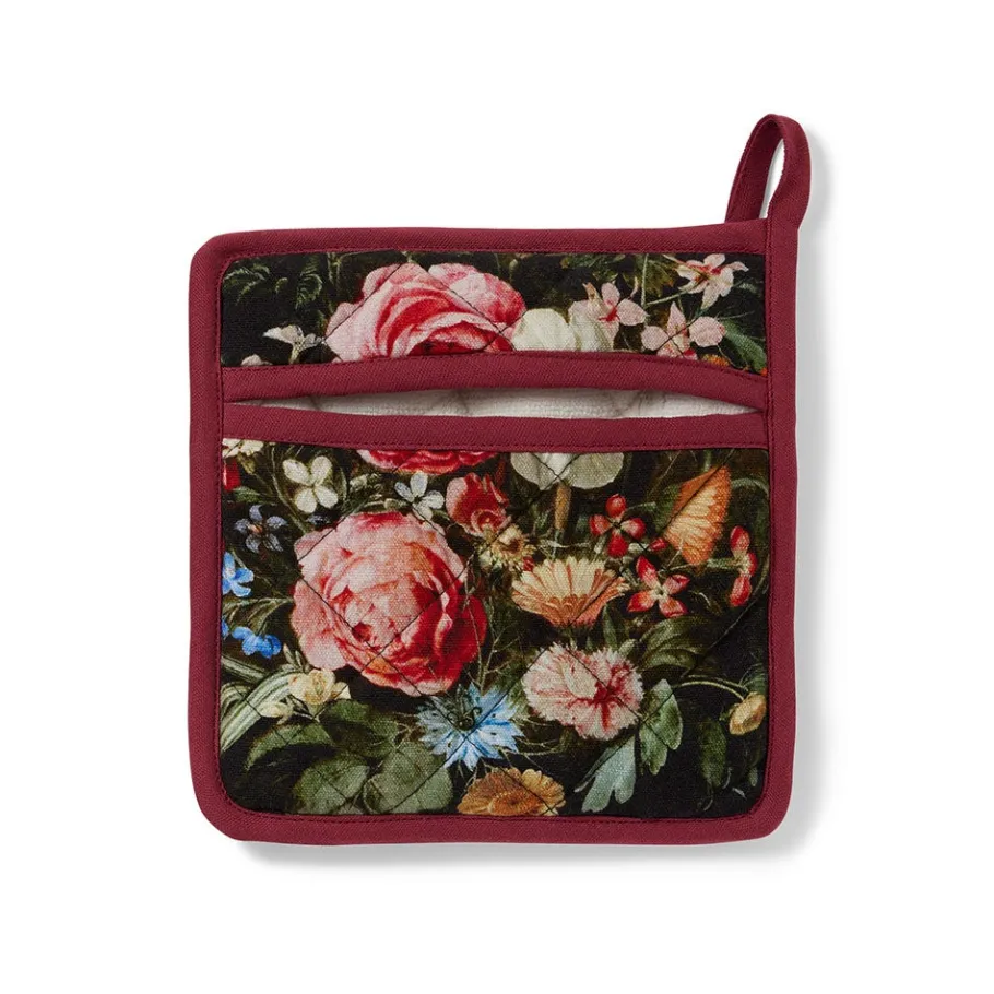 The Met Store Peeters Bouquet of Flowers Pot Holder and Oven Mitt Set* Tableware