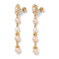 The Met Store Philippine Pearl Linear Drop Earrings* Earrings