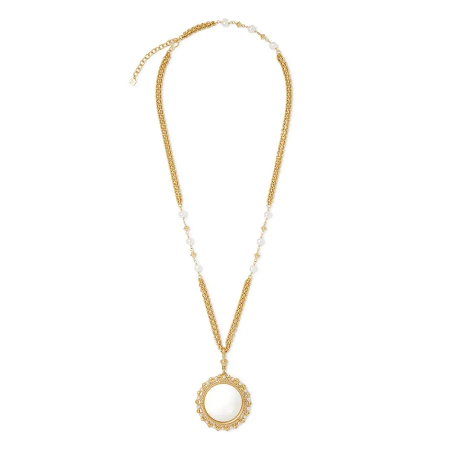 The Met Store Philippine Pearl Magnifier Pendant Necklace* Necklaces