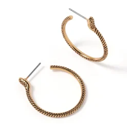The Met Store Serpentine Hoop Earrings* Earrings
