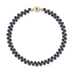 The Met Store Spanish Baldric Lapis Braided Necklace* Necklaces