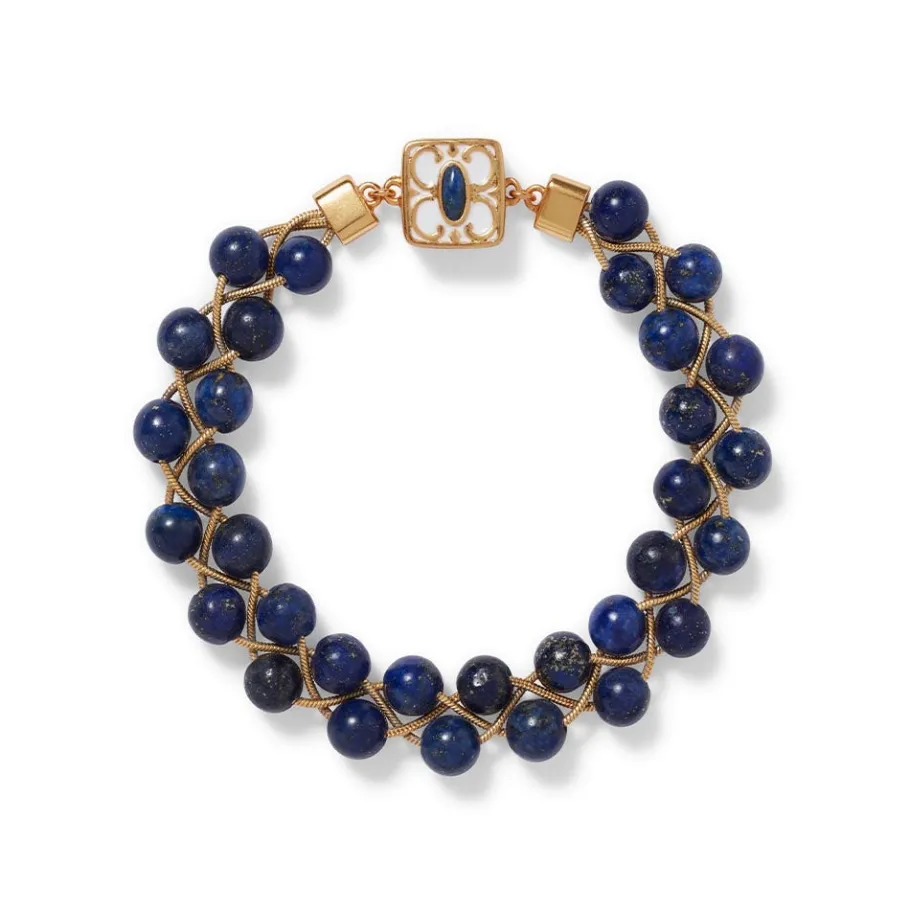 The Met Store Spanish Baldric Lapis Braided Bracelet* Bracelets