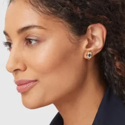 The Met Store Spanish Baldric Lapis Stud Earrings* Earrings